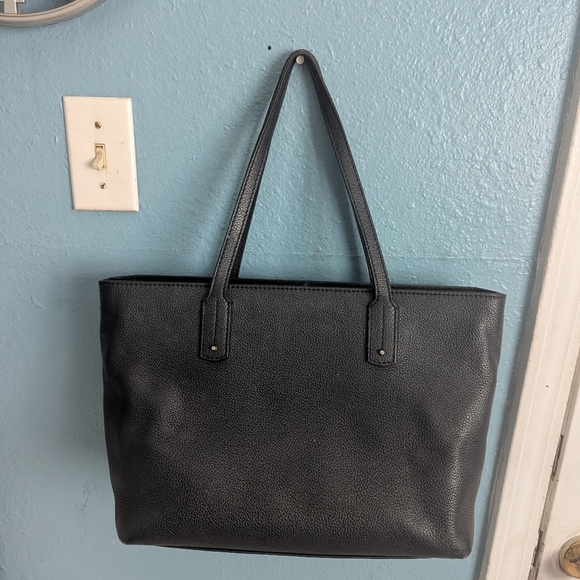 Furla Black Leather Tote Bag - Picture 4 of 8